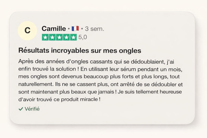 Des ongles plus forts et plus longs en quelques semaines - NUXIANAIL